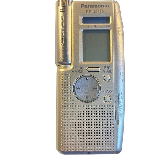 Panasonic RR-US350 IC Recorder Tested Works - Includes CD + Instructions + USB - Picture 2 of 6